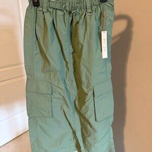 NWT Love Tree Parachute Skirt Size Small Green